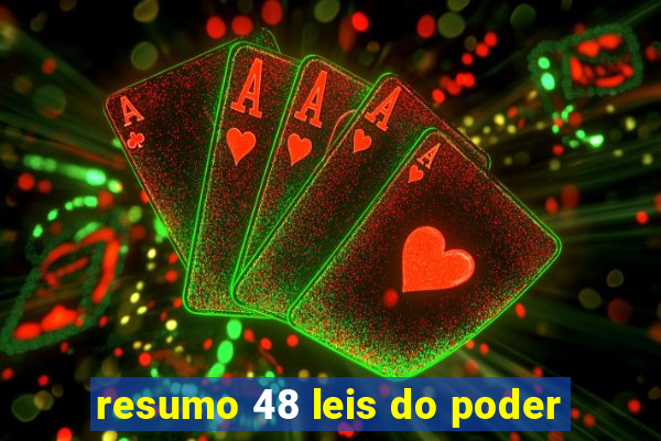 resumo 48 leis do poder