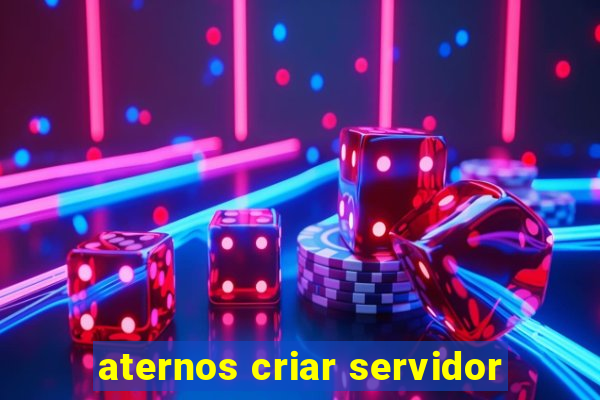 aternos criar servidor