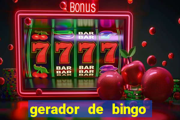 gerador de bingo de palavras