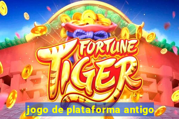 jogo de plataforma antigo