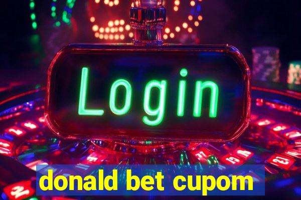 donald bet cupom