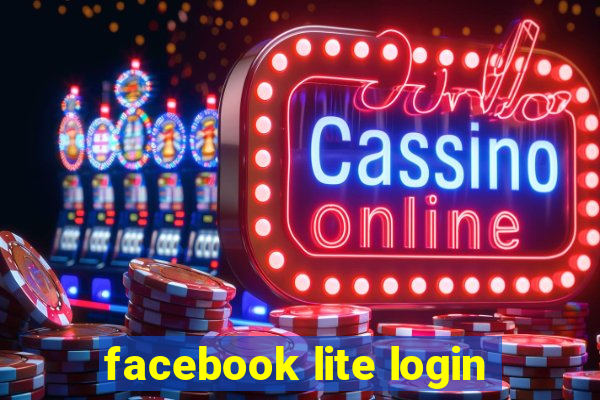 facebook lite login