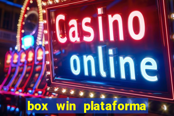 box win plataforma de jogos