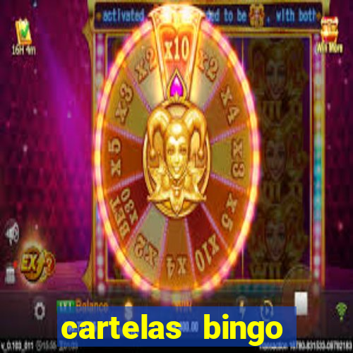 cartelas bingo bingo de palavras para imprimir