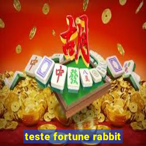 teste fortune rabbit