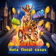 nota fiscal casas bahia 2 via