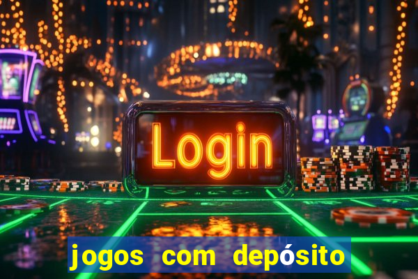 jogos com depósito de 50 centavos