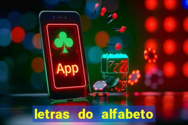 letras do alfabeto personalizadas para imprimir