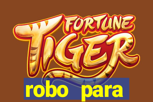 robo para plataforma de jogos