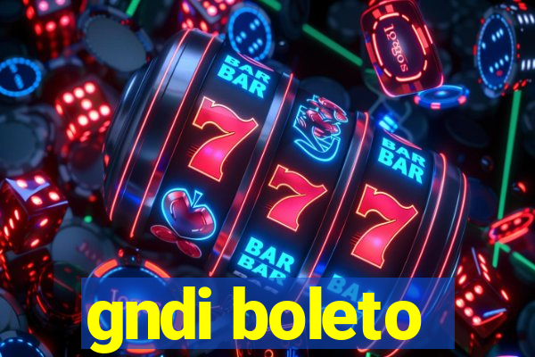 gndi boleto