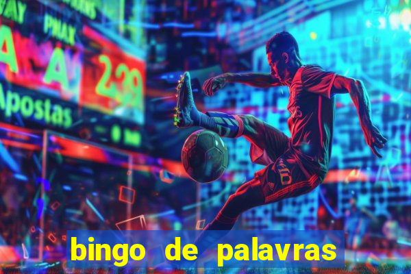 bingo de palavras de natal