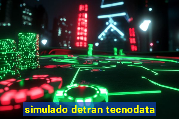 simulado detran tecnodata