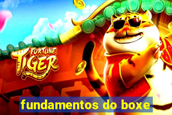 fundamentos do boxe