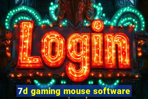 7d gaming mouse software