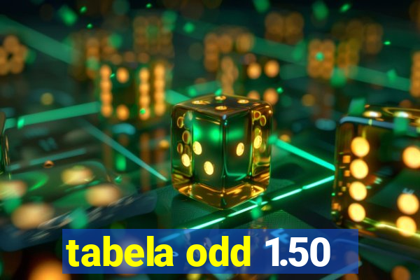 tabela odd 1.50